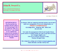 Tablet Screenshot of johnrsweet.com
